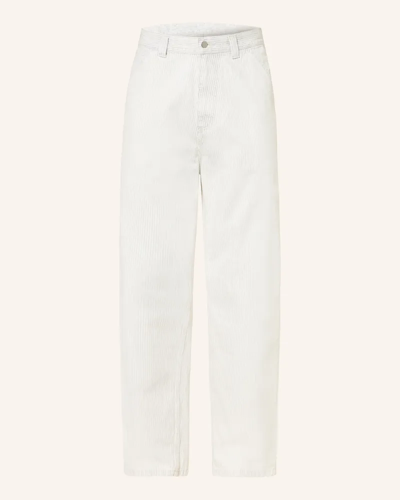 Carhartt WIP Cargohose MERCER SINGLE KNEE PANT Loose Fit Creme