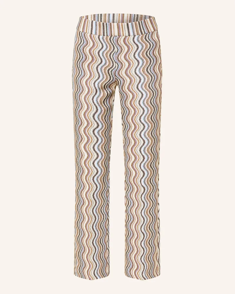 Cambio Hose FAITH mit Glitzergarn Helllila