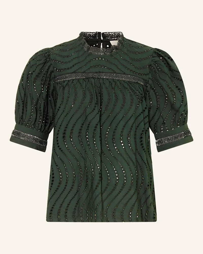 Ulla Johnson Blusenshirt VIRGINIA Dunkelgrün