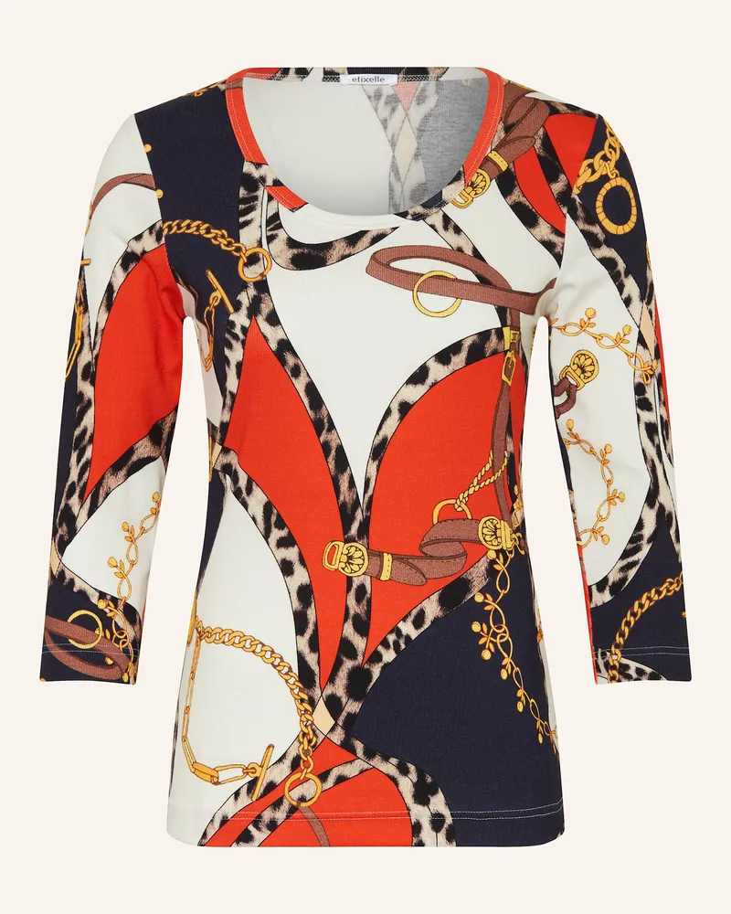 Efixelle Shirt mit 3/4-Arm Weiss