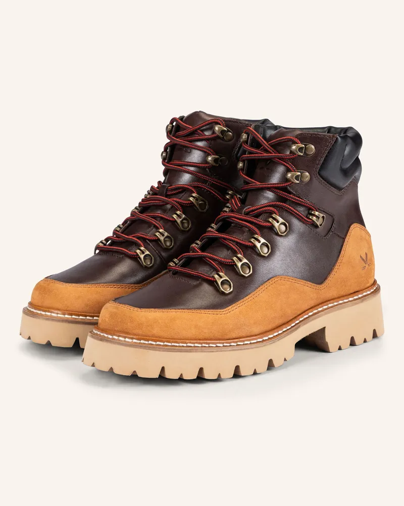 Lloyd March 347 Schnürstiefelette blau Platin