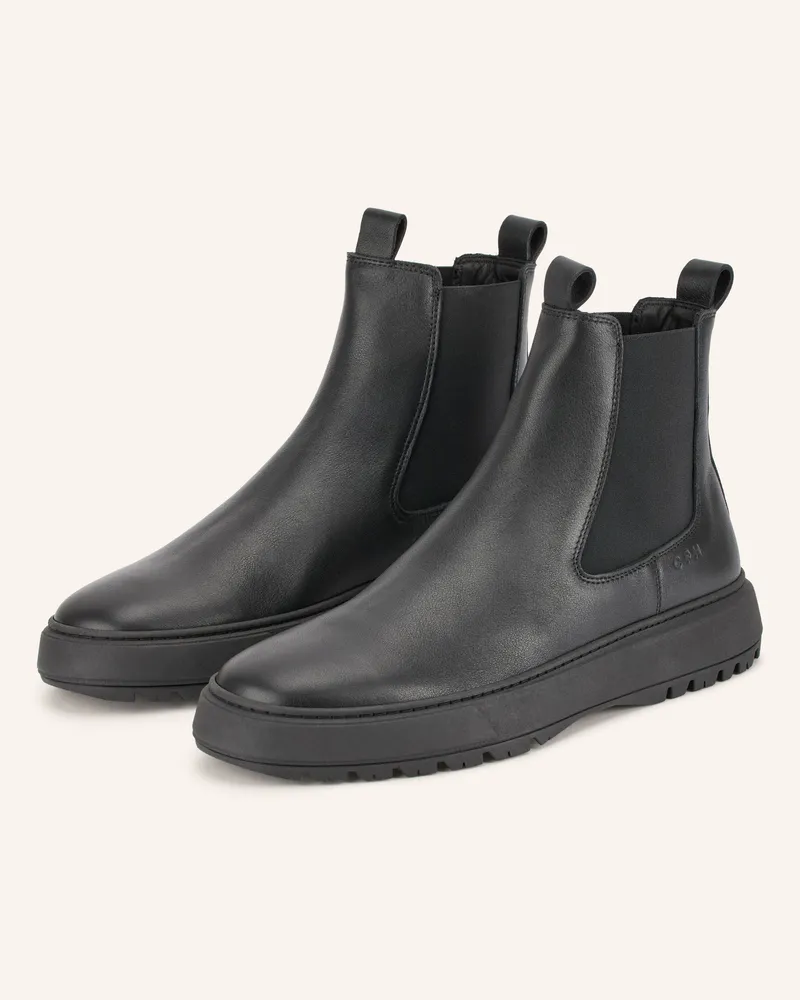 Copenhagen Chelsea-Boots cph603m schwarz Schwarz