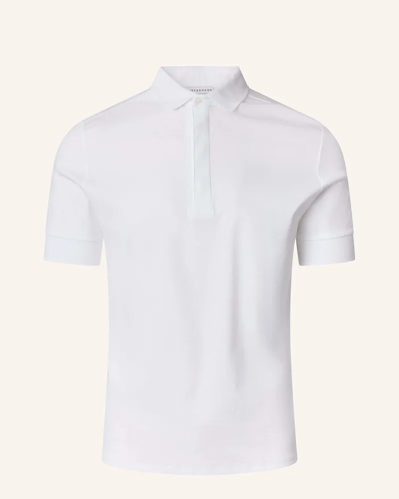KIEFERMANN Poloshirt Wilsons weiss Weiss
