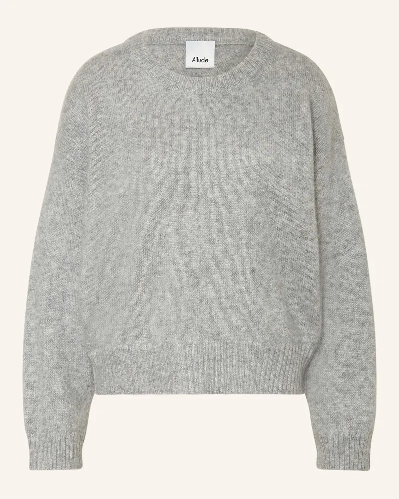 ALLUDE Cashmere-Pullover Grau