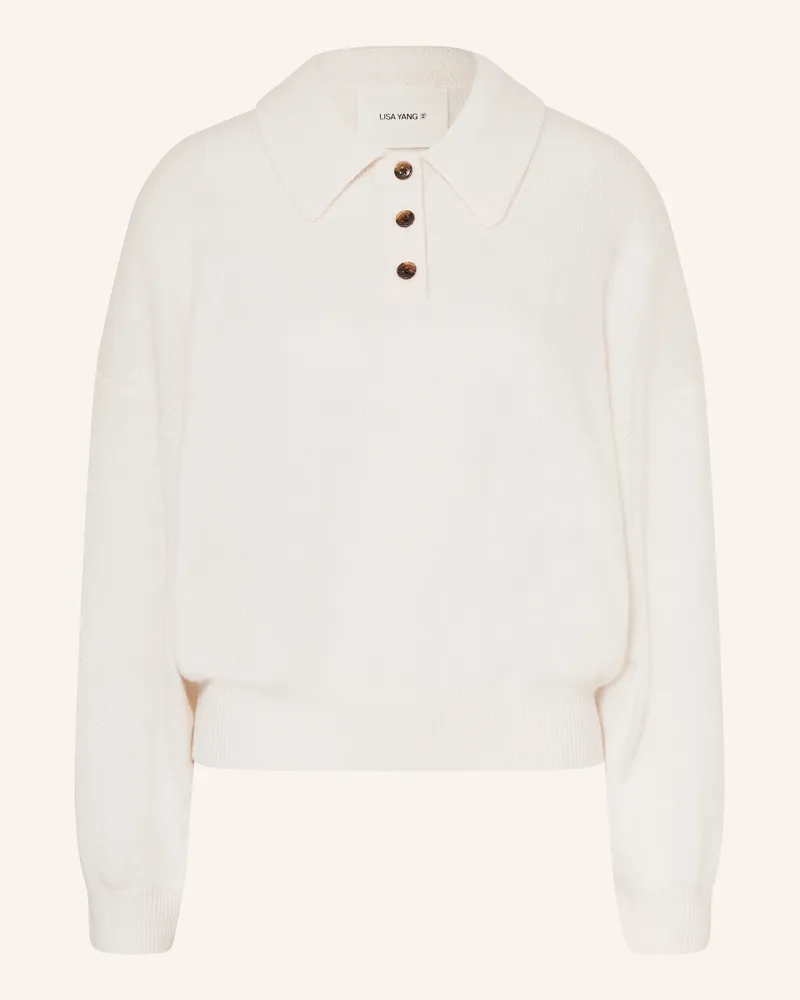 Lisa Yang Cashmere-Pullover Creme