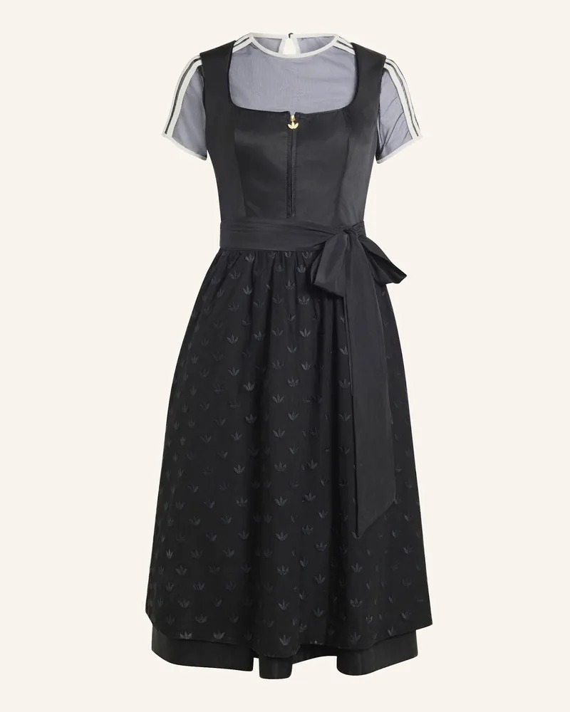 adidas Adidas Originals Dirndl Kleid schwarz Schwarz
