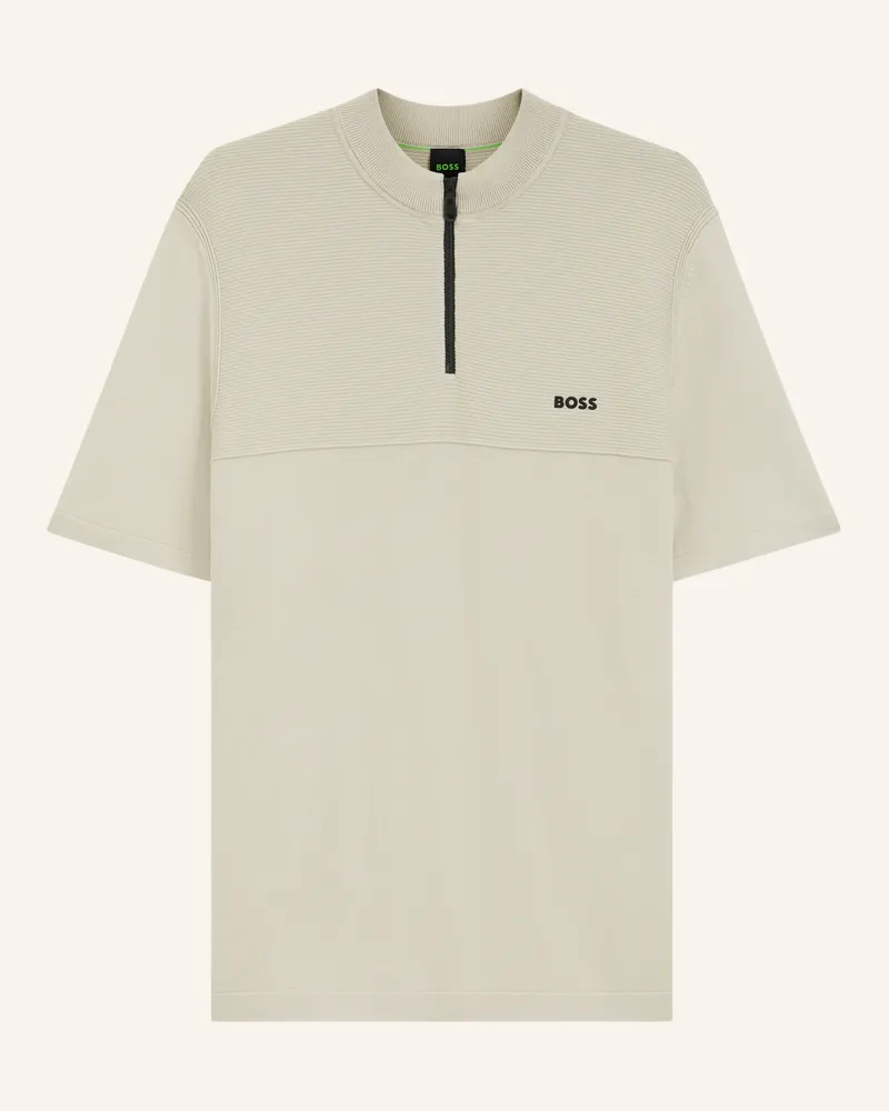 HUGO BOSS Pullover Kn_Network Mz Regular Fit beige Beige