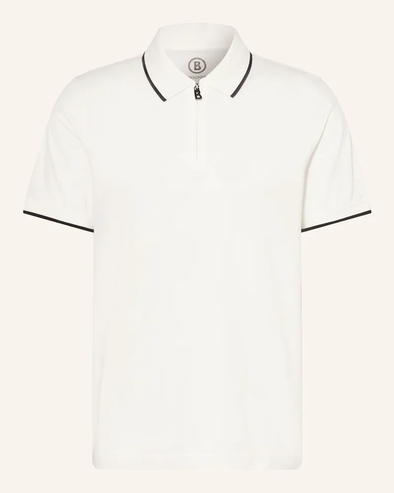 Bogner Piqué-Poloshirt TIMO Regular Fit Weiss
