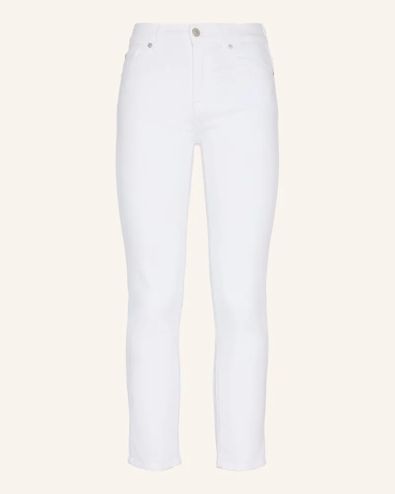 7 for all mankind Jeans Roxanne Ankle Skinny Fit weiss Weiss