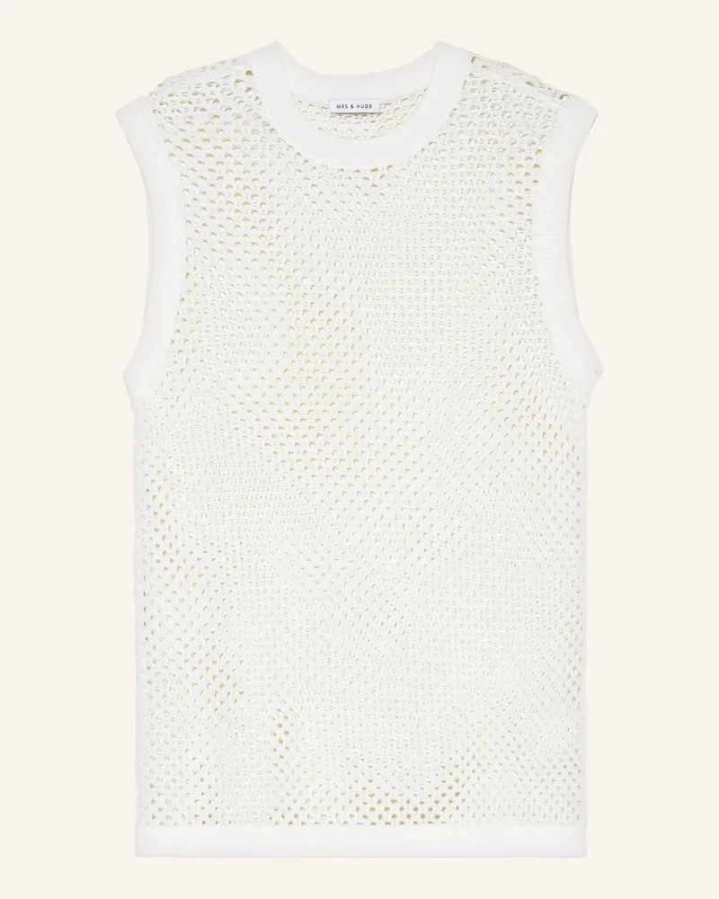Mrs & HUGS Stricktop Weiss