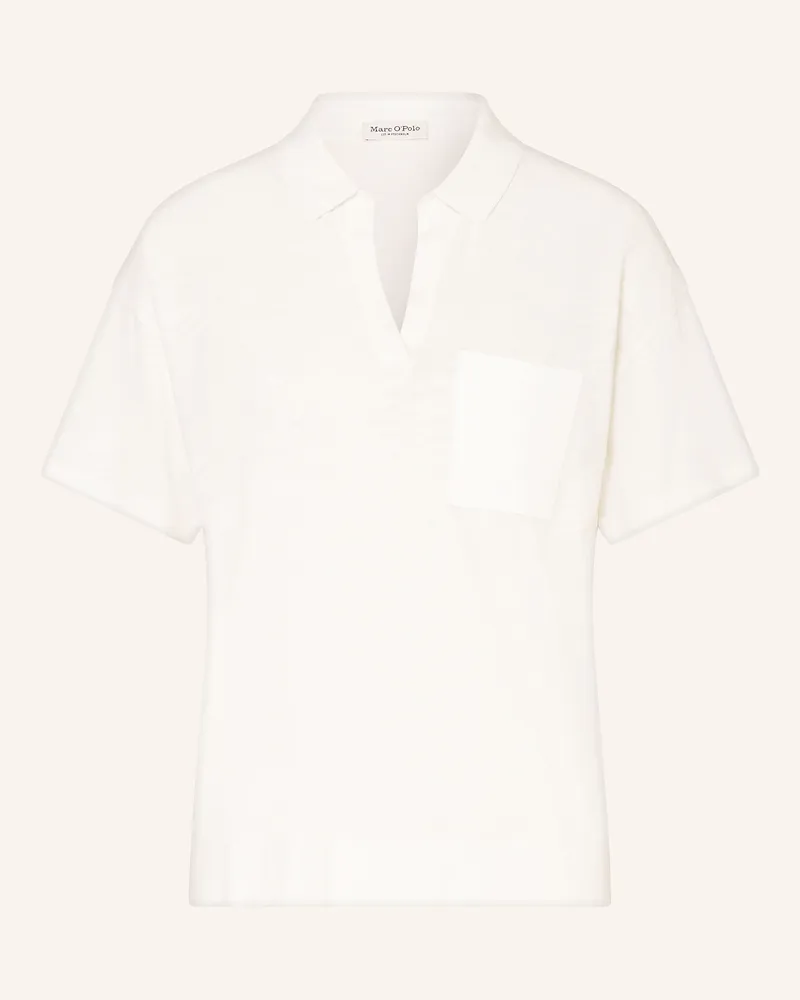 Marc O'Polo Jersey-Poloshirt Ecru