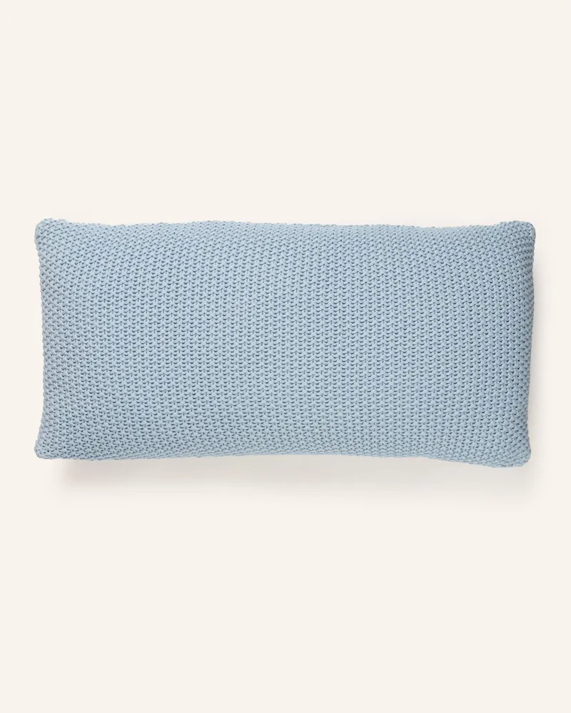 Marc O'Polo Dekokissen NORDIC KNIT Hellblau
