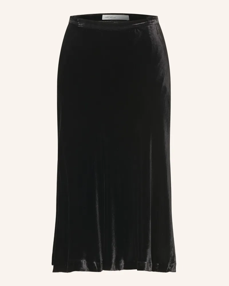 AllSaints Samtrock Nalia schwarz Schwarz