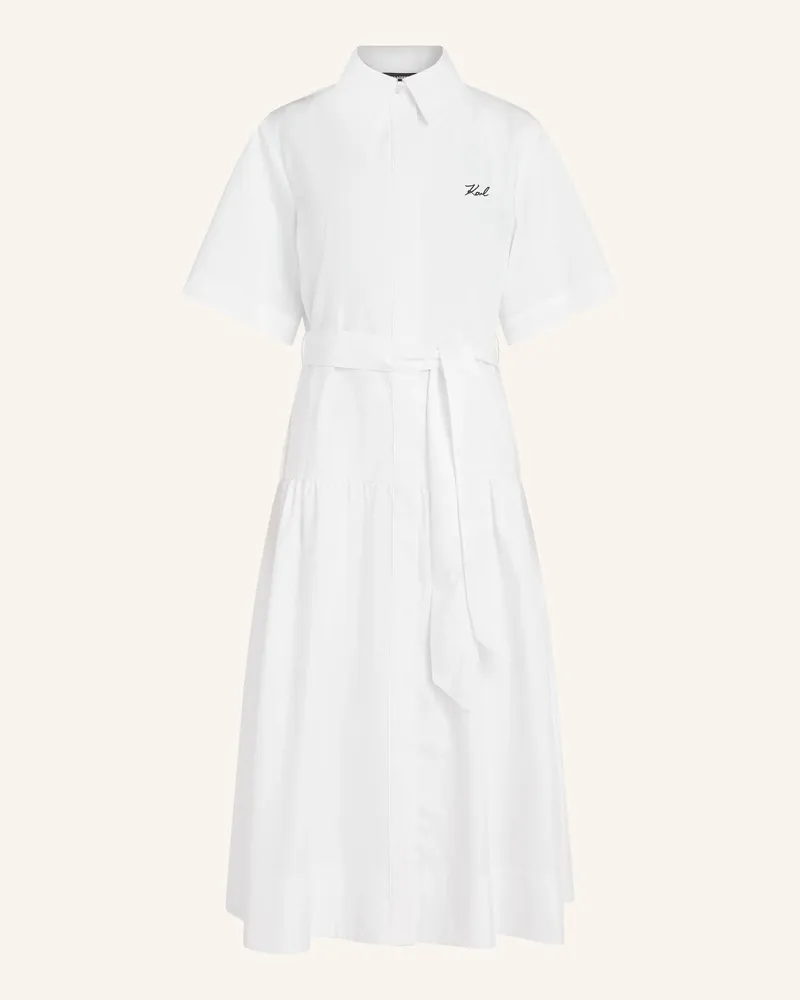 Karl Lagerfeld Kleid weiss Weiss