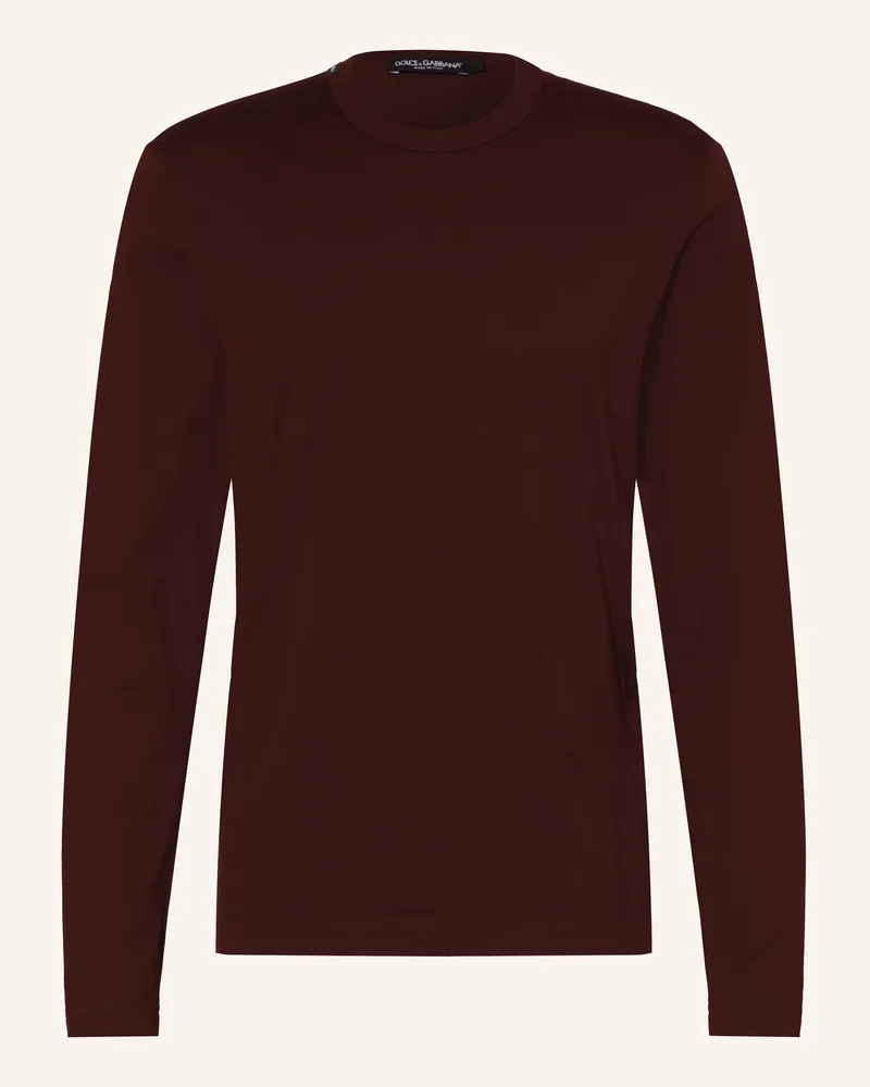 Dolce & Gabbana Longsleeve rot Dunkelrot