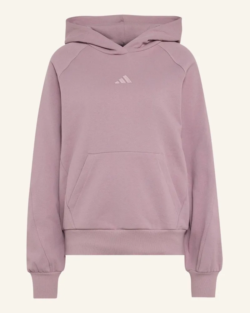 adidas Adidas Kit Hoodie, Kleines Logo lila Lila