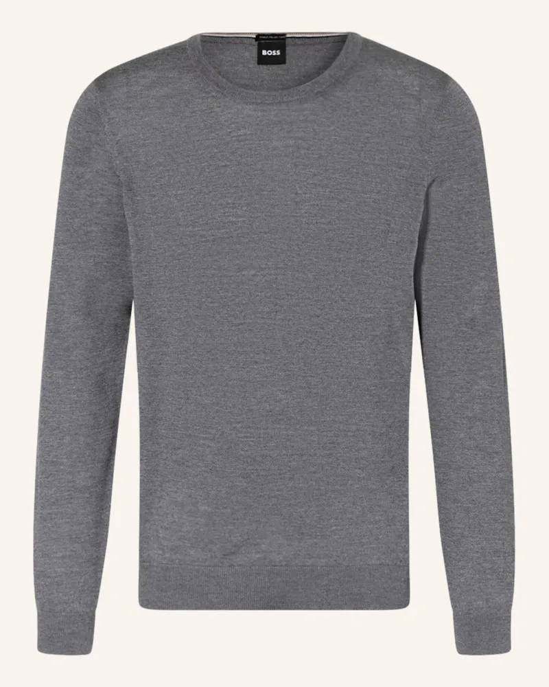 HUGO BOSS Pullover LENO Grau