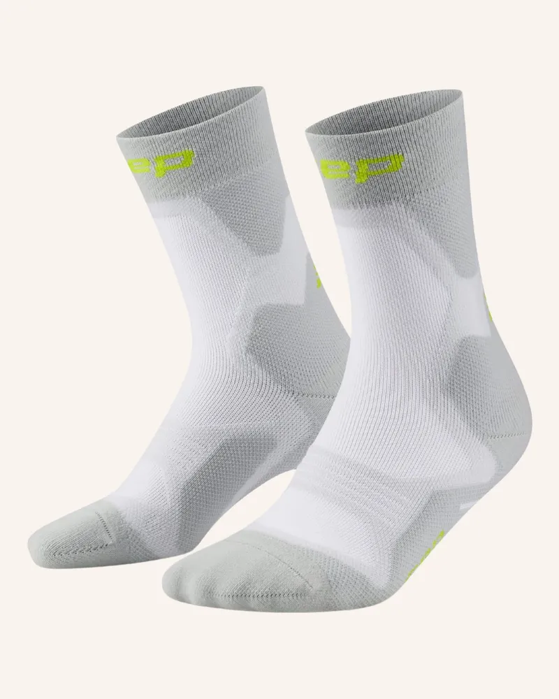 CEP CEP Run Cushion Socks Mid Cut Grau