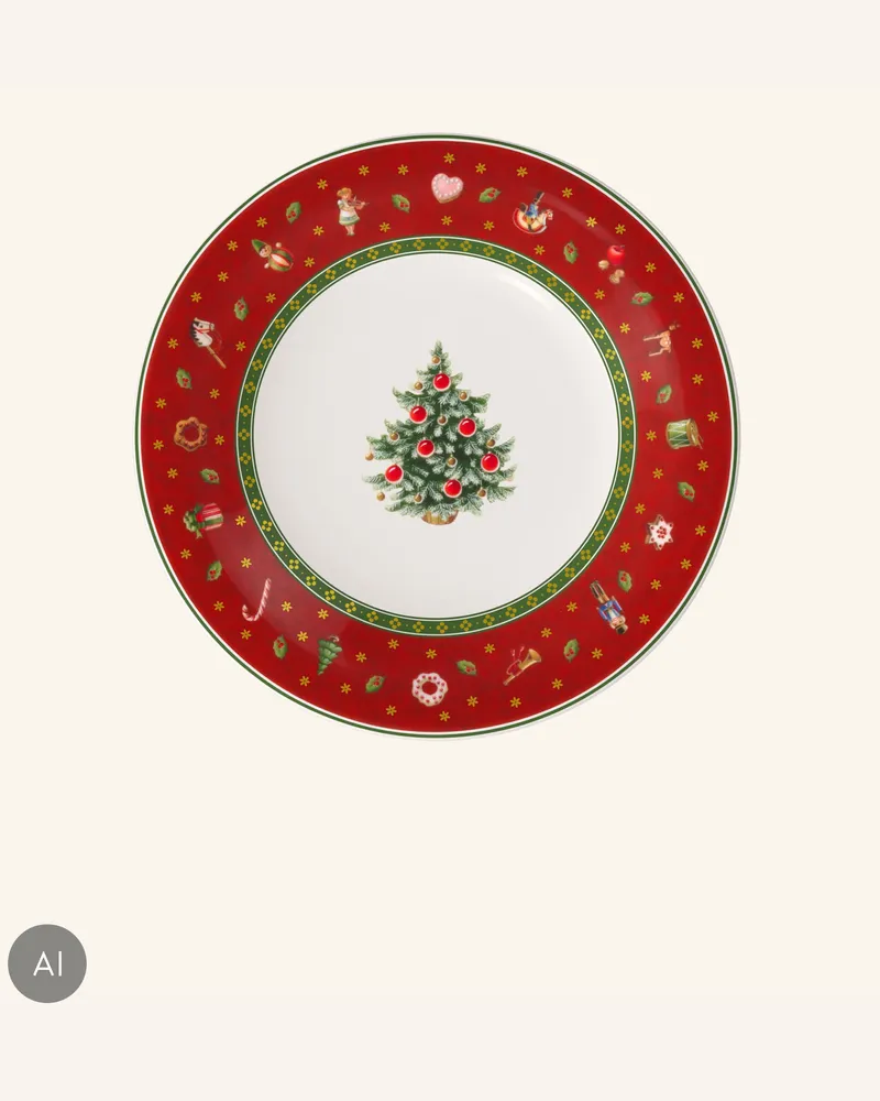 Villeroy & Boch Frühstücks-/Dessertteller Toy's Delight Specials rot Rot