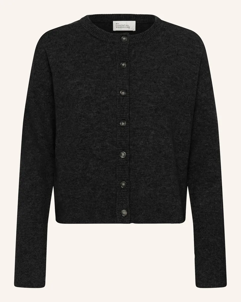 My Essential Wardrobe Cardigan Mwtheknit schwarz Dunkelgrau