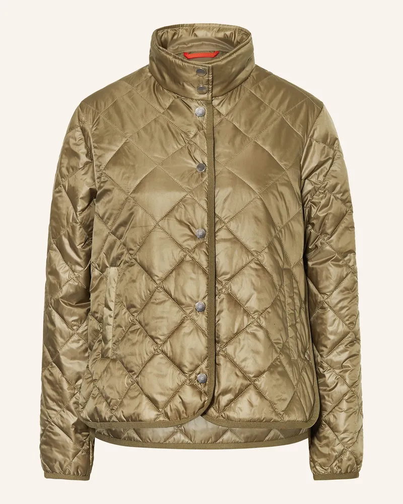No. 1 Como Steppjacke Dunkelgrün