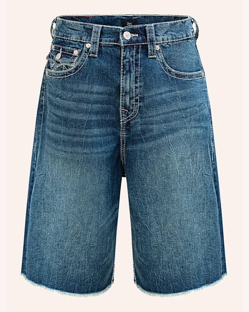 True Religion Jeansshorts Vinny blau Blau
