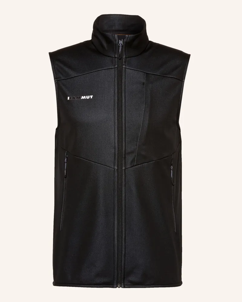 Mammut Softshell-Weste Ultimate Vii schwarz Schwarz