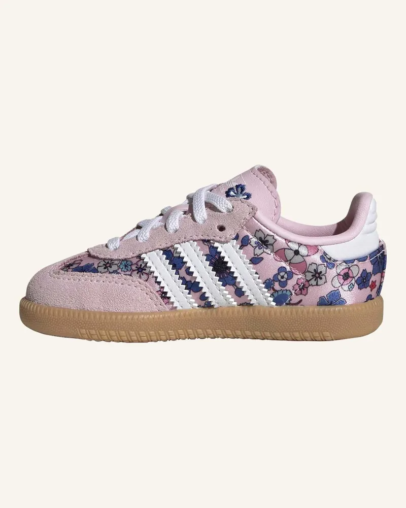 adidas Adidas Liberty London Samba Og Comfort Closure Elastic Lace Shuh pink Weiss