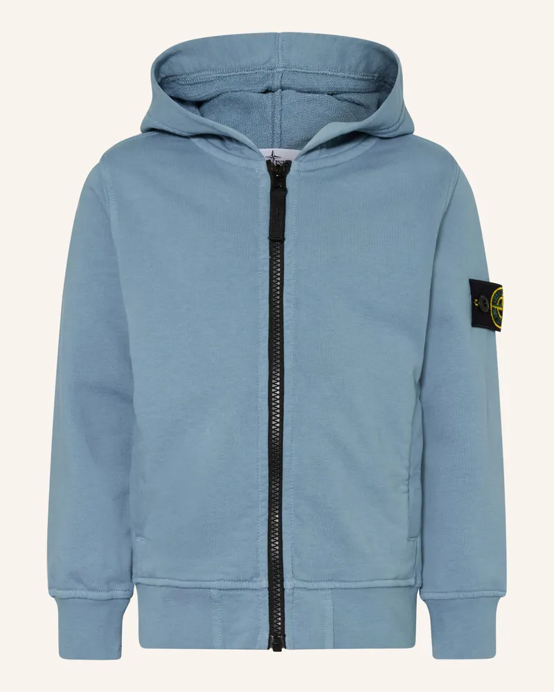 Stone Island Sweatjacke Blaugrau