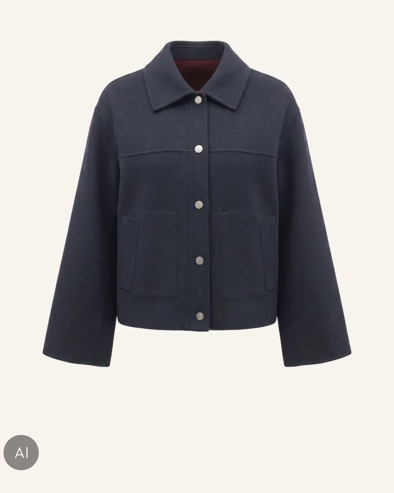 Gerard Darel Mantel Alda blau Dunkelblau