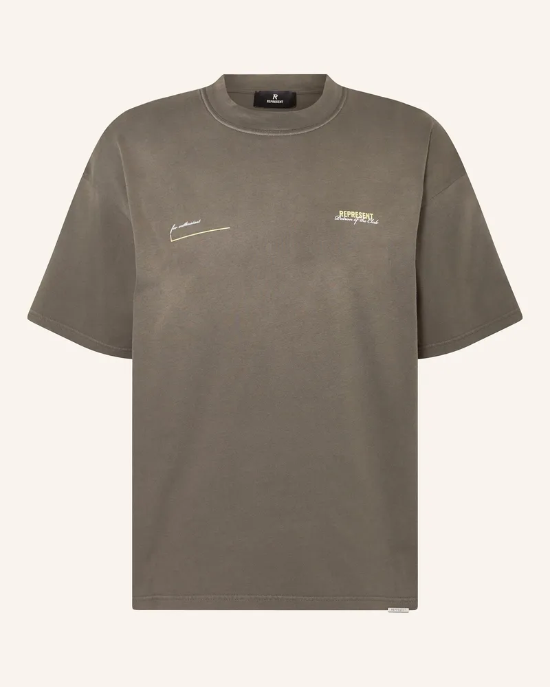 REPRESENT T-Shirt PATRON OF THE CLUB Khaki