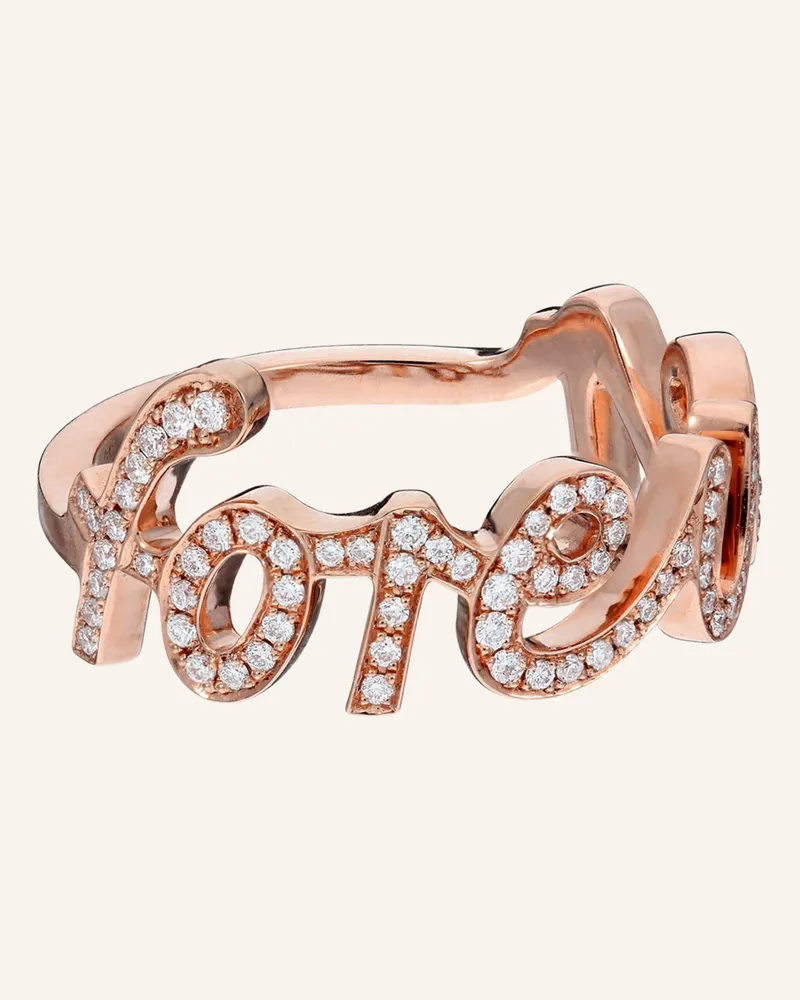 CADA Ring FOREVER Roségold