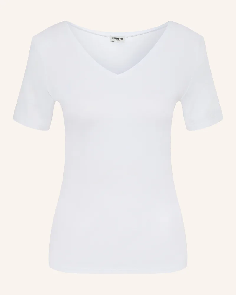 Zimmerli T-Shirt Pureness weiss Weiss