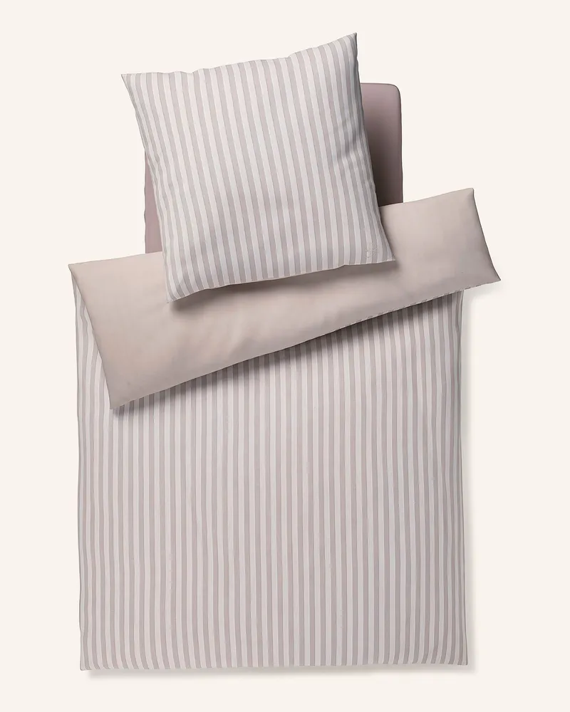 JOOP! Bettwäsche Soft Lines beige Grau