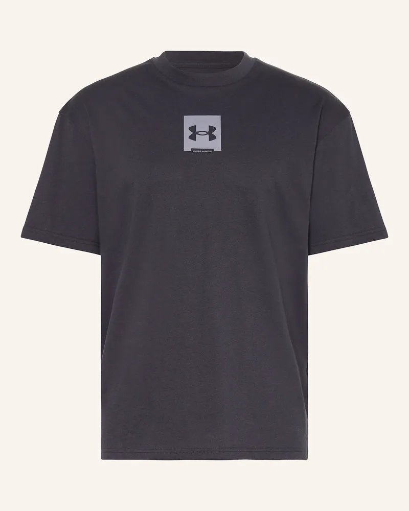 Under Armour Oversized-Shirt Ua Heavyweight schwarz Schwarz