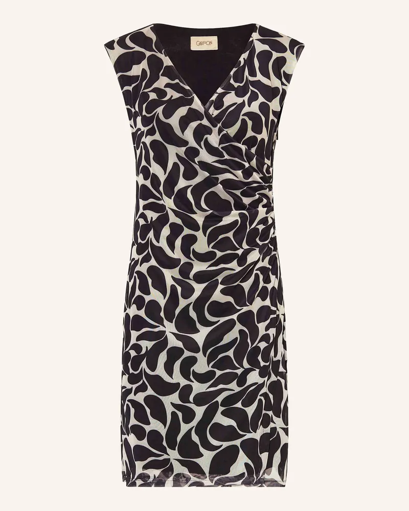 Cartoon Etuikleid aus Mesh Creme