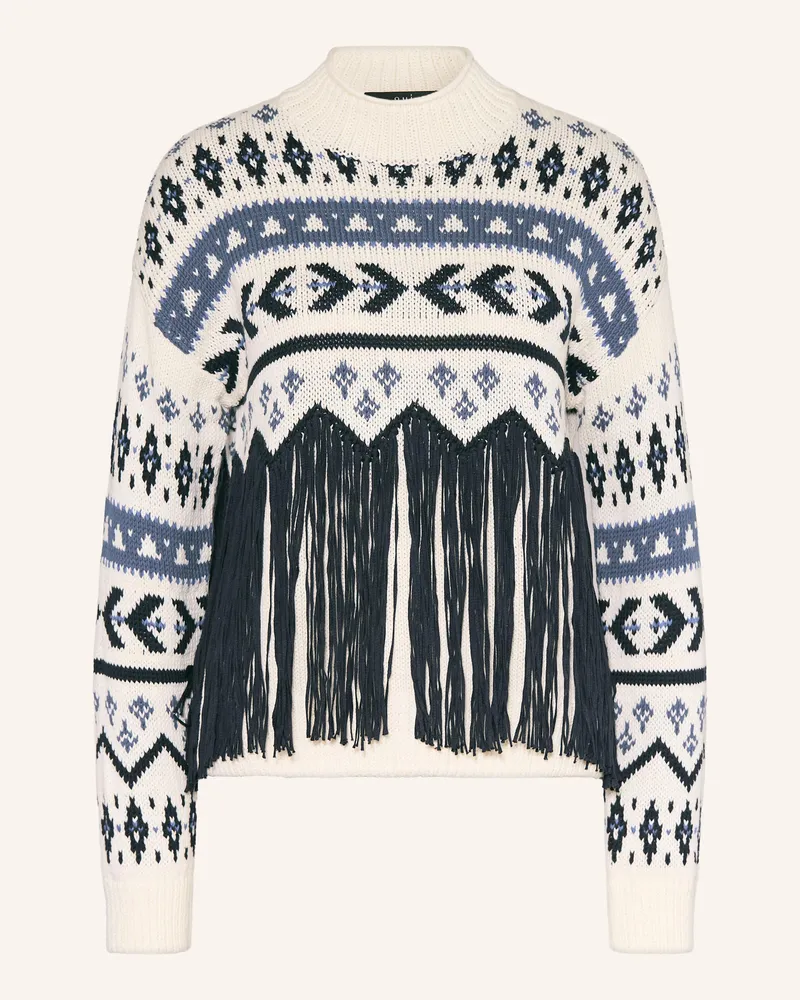Oui  Pullover Weiss