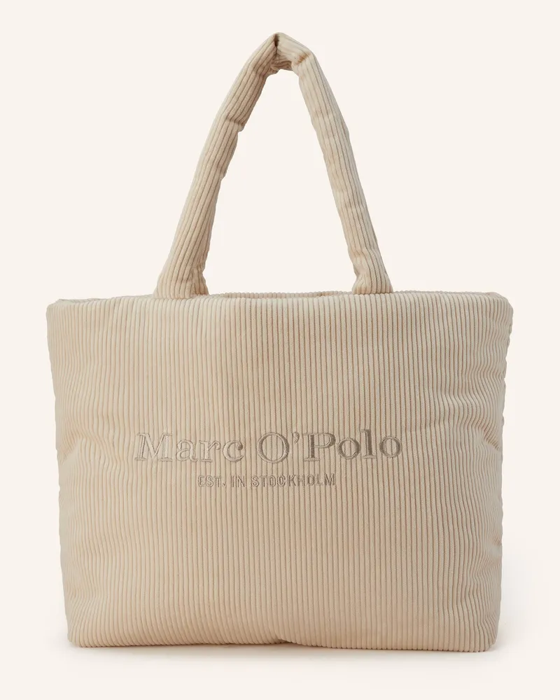 Marc O'Polo Shopper BJÖRK MEDIUM Beige