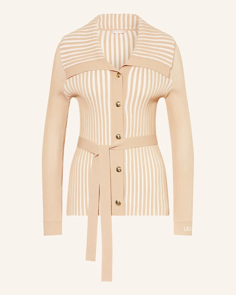 Liu Jo Strickjacke Hellbraun