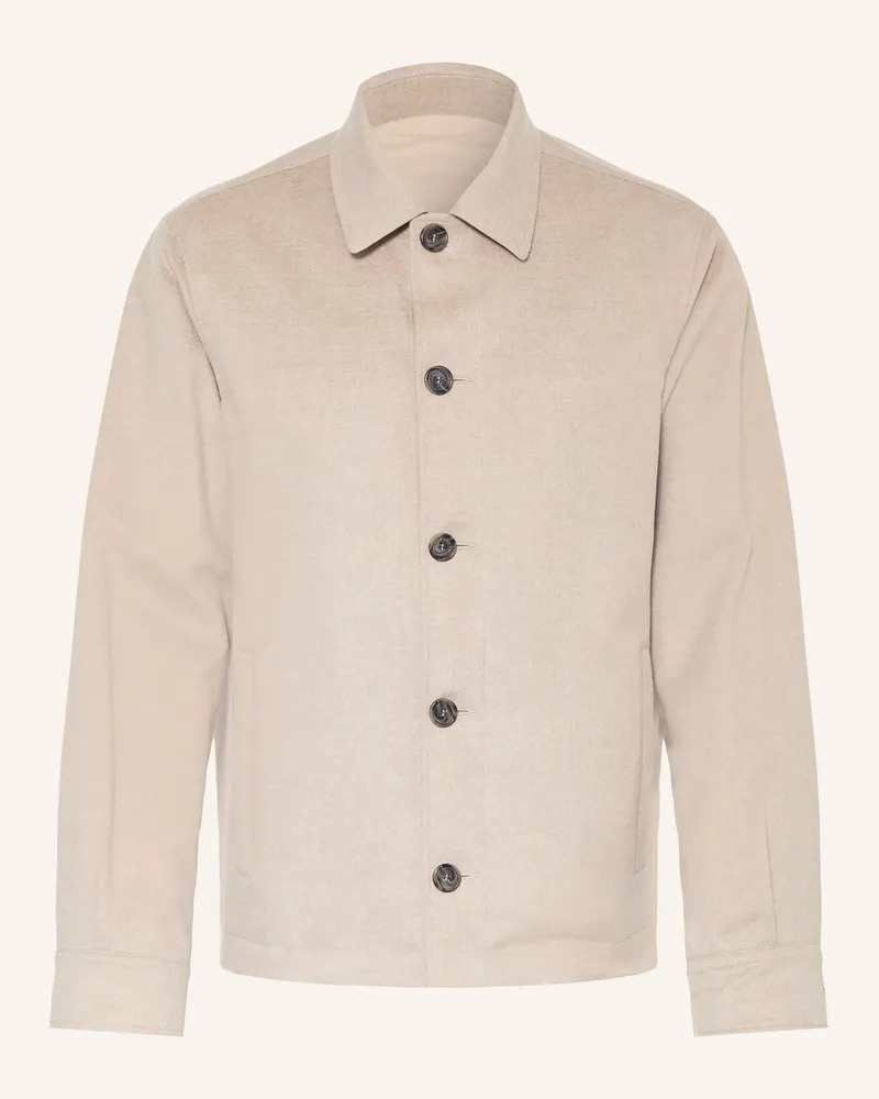 Paul & Shark Overjacket Aus Cashmere Zum Wenden beige Beige