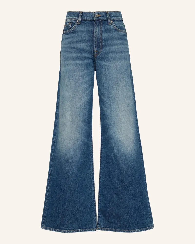 7 for all mankind Jeans Lotta Tailorless Wide Leg Fit blau Blau