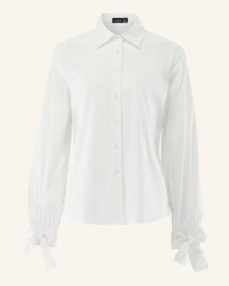 van Laack Bluse Modern Fit weiss Weiss