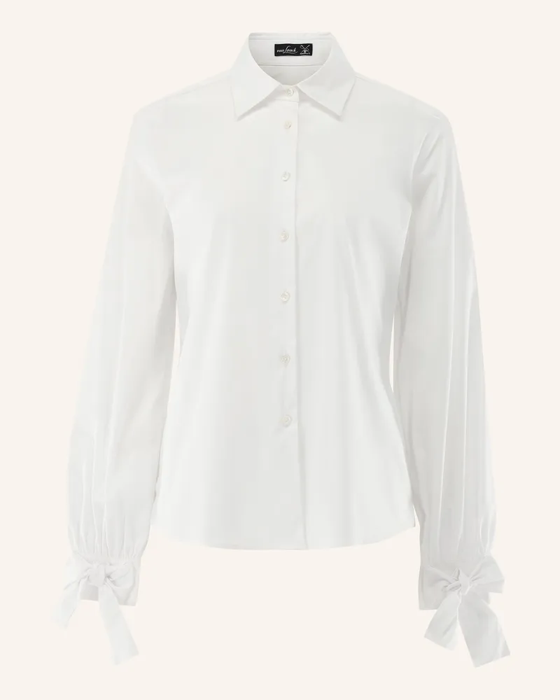 van Laack Bluse Modern Fit weiss Weiss