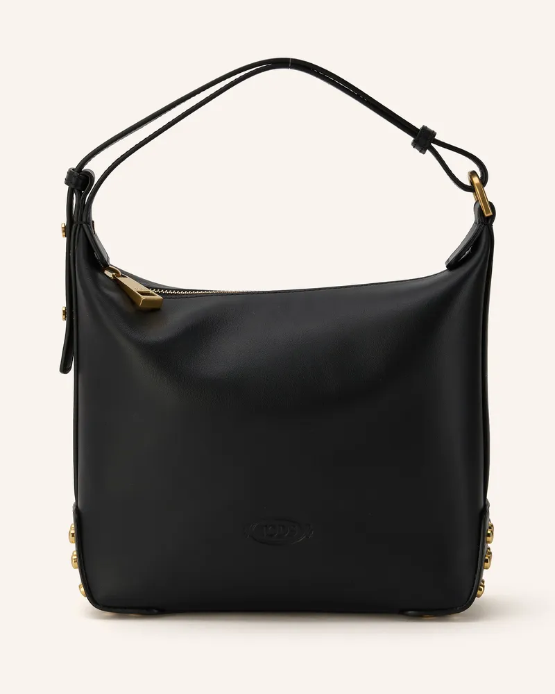 TOD'S Handtasche Mini schwarz Schwarz