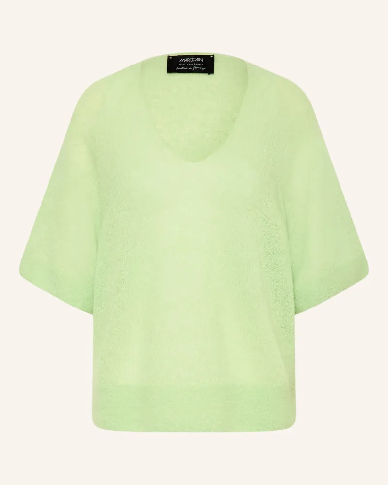 Marc Cain Strickshirt Mit Alpaka Und Mohair gruen 530