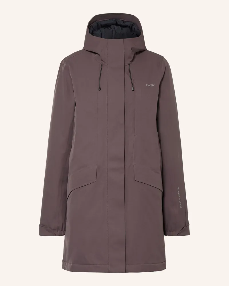 me°ru' Parka Tidaholm braun Dunkelbraun
