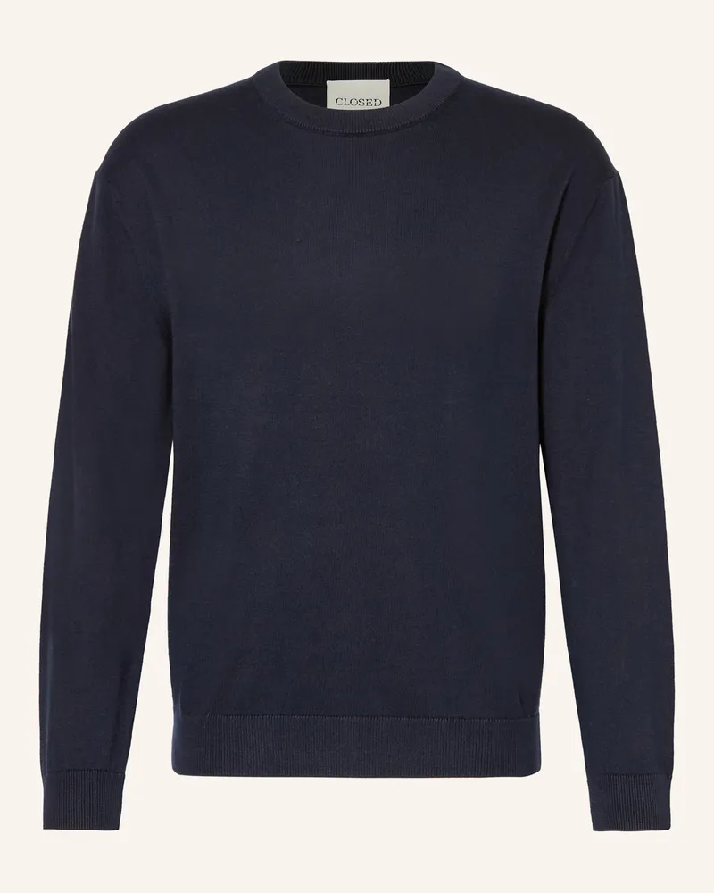 Closed Pullover blau Dunkelblau