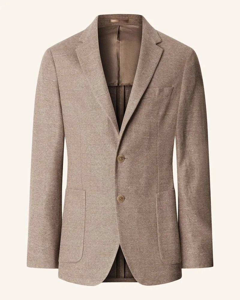 Hackett Blazer COTT LIN JERSEY Beige