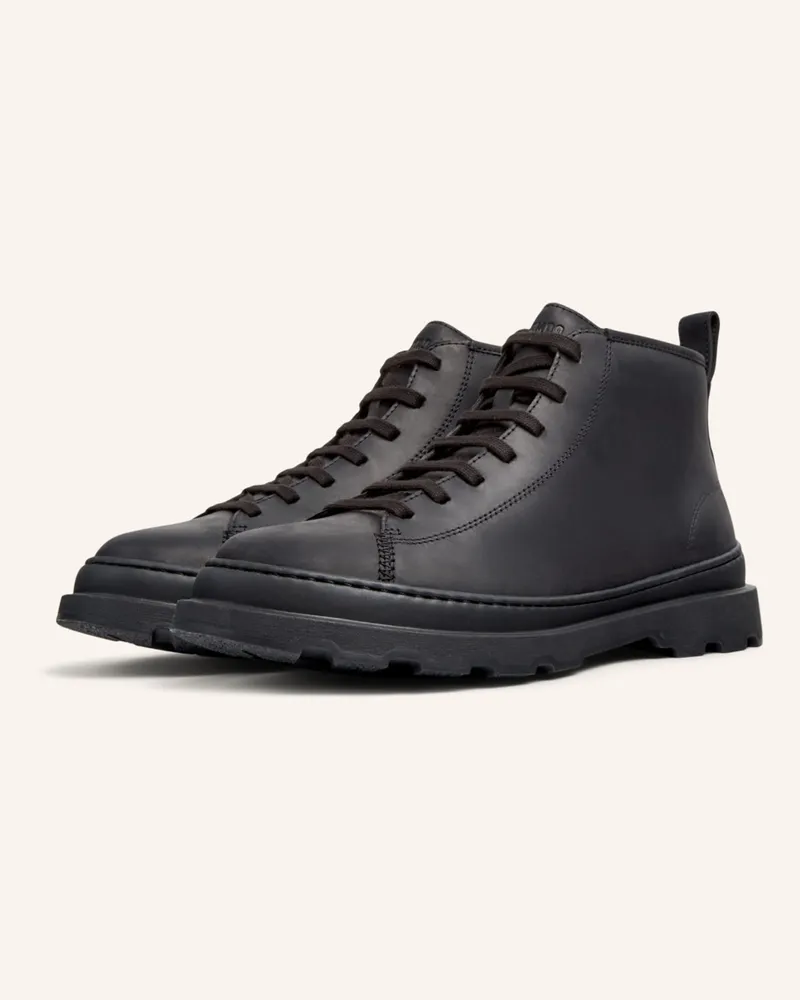 Camper Stiefeletten Brutus+ schwarz Schwarz