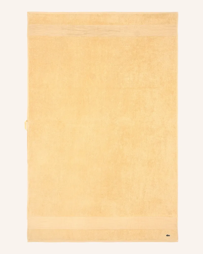 Lacoste Badetuch LLECROCO Beige